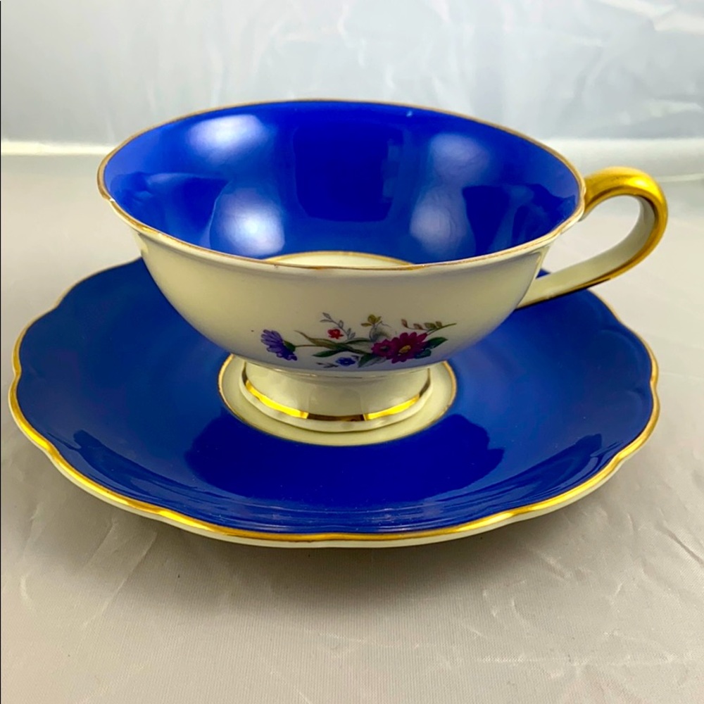 A Piece of History From CHECKPOINT CHARLIE - US Zone Teacup & Saucer